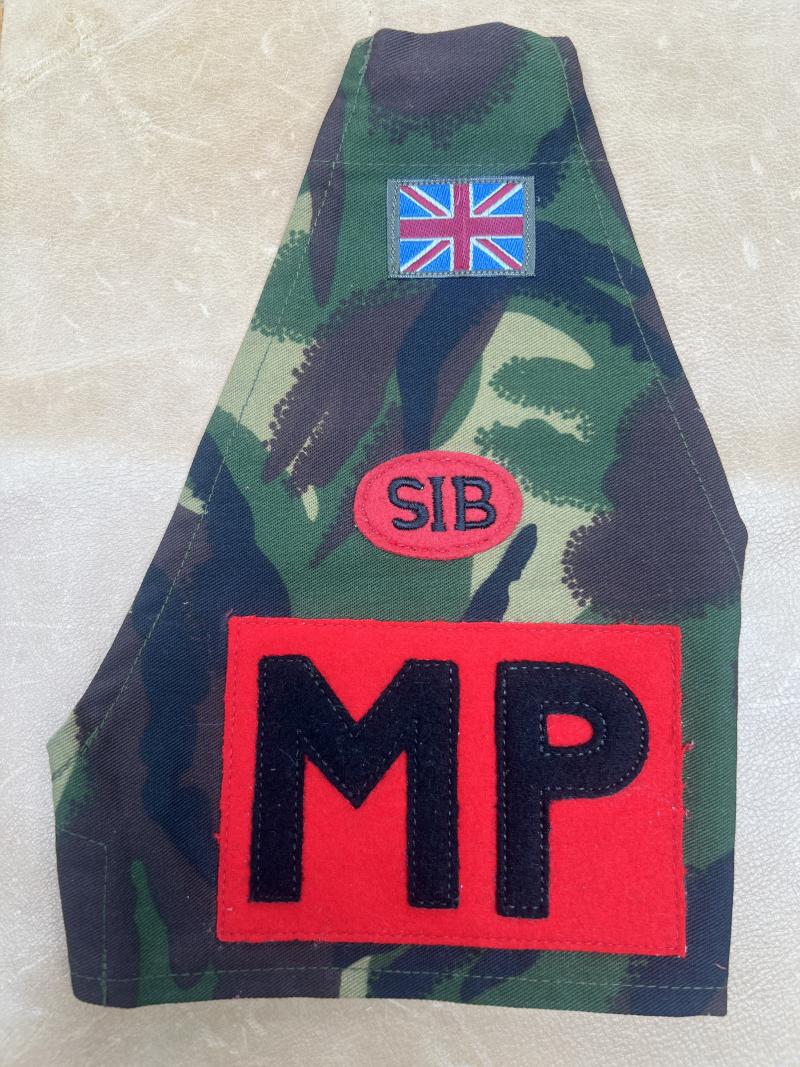 British Royal Military Police Brassard Special Investigation Branch Brassard