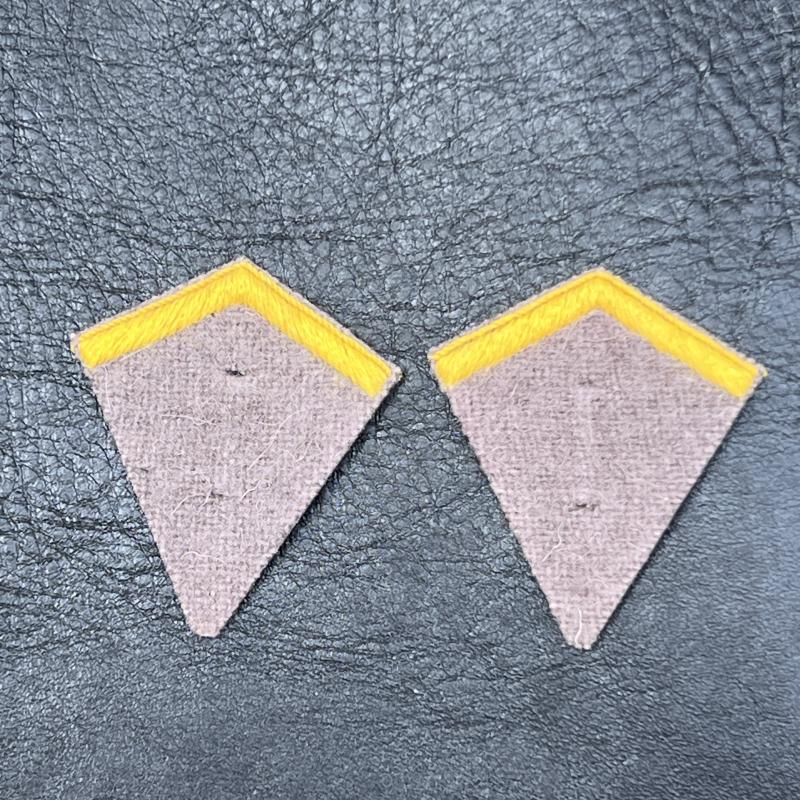Reproduction WW2 Polish Paratrooper Collar Badges Pair